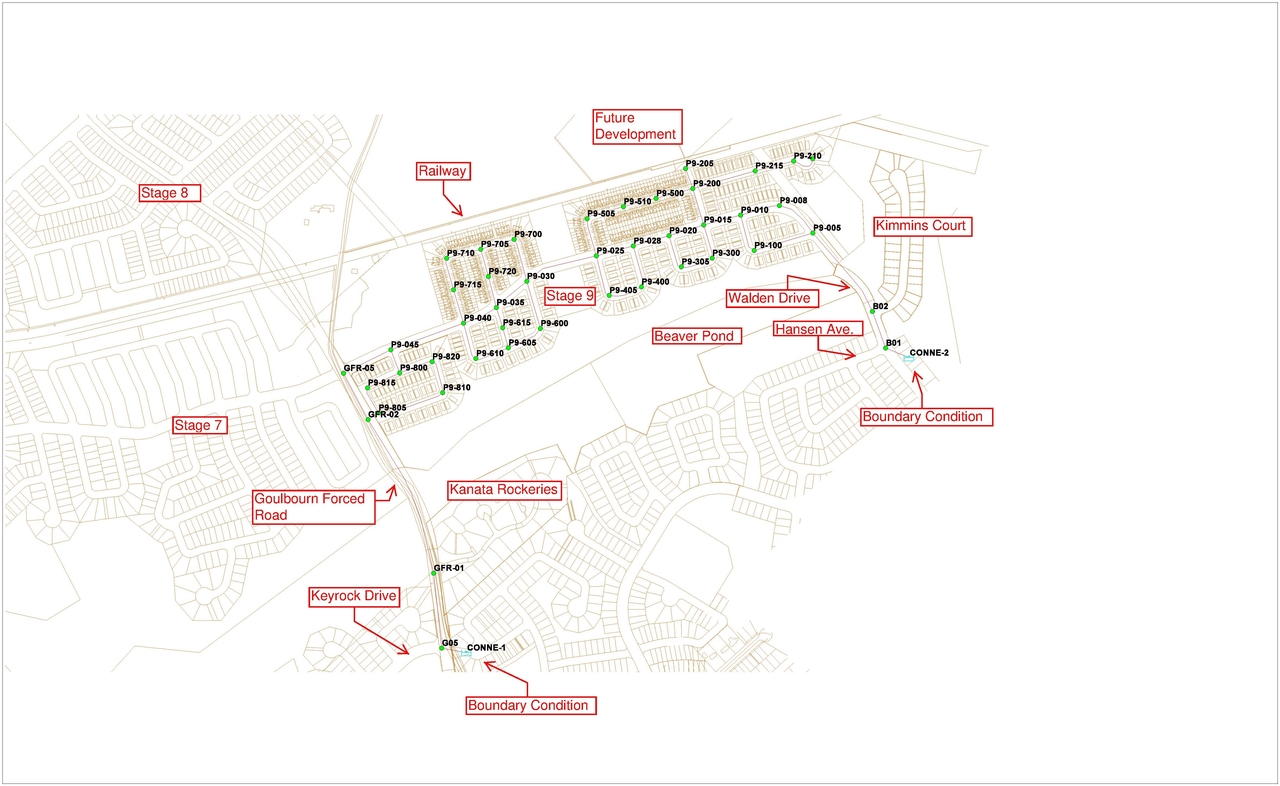 Construction site plan for project from page 81 of the file 'KNL - Ph 9 Design Brief 2018-08-22'