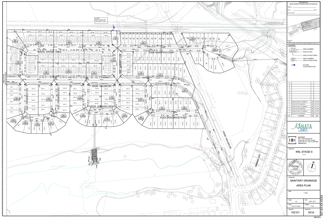 Construction site plan for project from page 98 of the file 'KNL - Ph 9 Design Brief 2018-08-22'