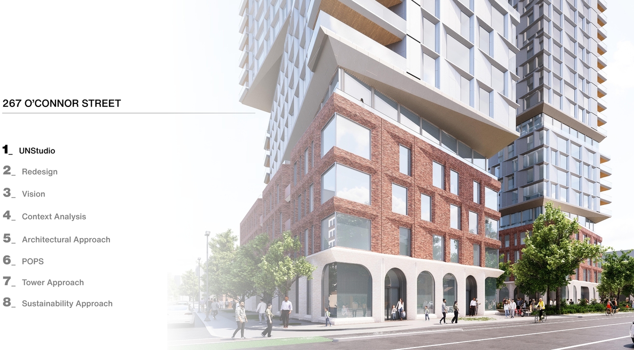 Rendering of building from page 2 of the file '2025-09-03 - SDRP Design Brief - Package 3 - D01-01-20-0019'