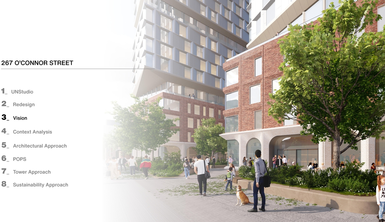 Rendering of building from page 12 of the file '2025-09-03 - SDRP Design Brief - Package 3 - D01-01-20-0019'