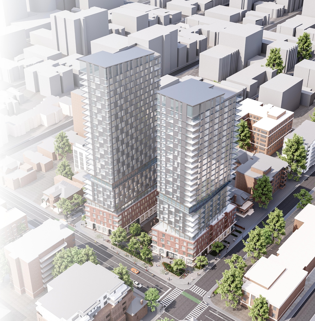 Rendering of building from page 15 of the file '2025-09-03 - SDRP Design Brief - Package 3 - D01-01-20-0019'