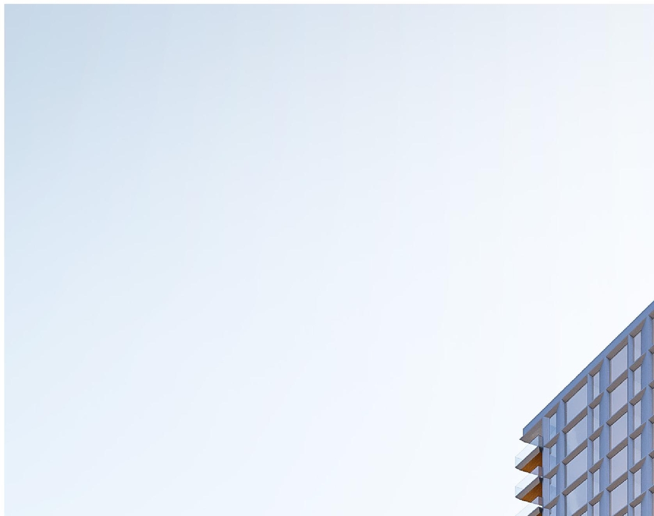 Rendering of building from page 28 of the file '2025-09-03 - SDRP Design Brief - Package 3 - D01-01-20-0019'