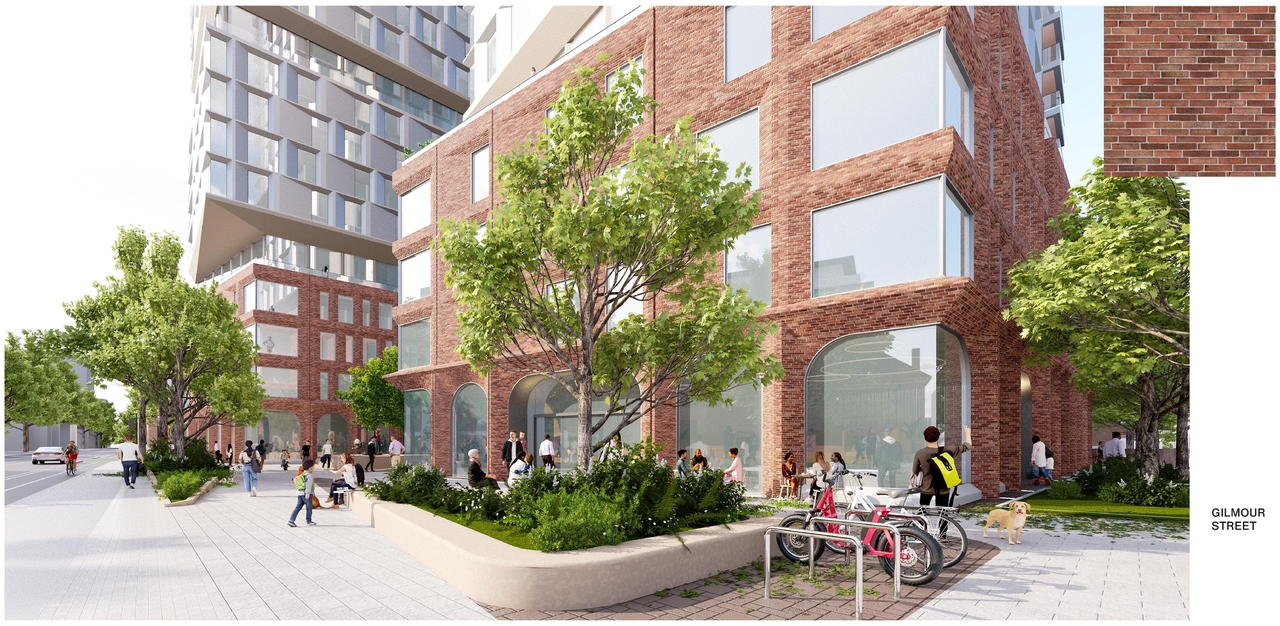 Rendering of building from page 20 of the file '2025-12-04 - Design Brief - D01-01-20-0019'