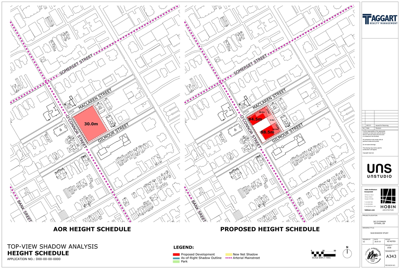Construction site plan for project from page 42 of the file '2025-02-24 - Design Brief Appendix - D01-01-20-0019 & D02-02-20-0101'
