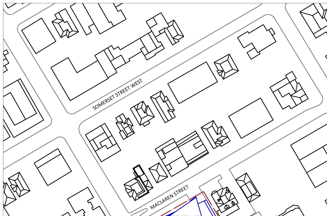 Construction site plan for project from page 60 of the file '2025-02-24 - Design Brief Appendix - D01-01-20-0019 & D02-02-20-0101'