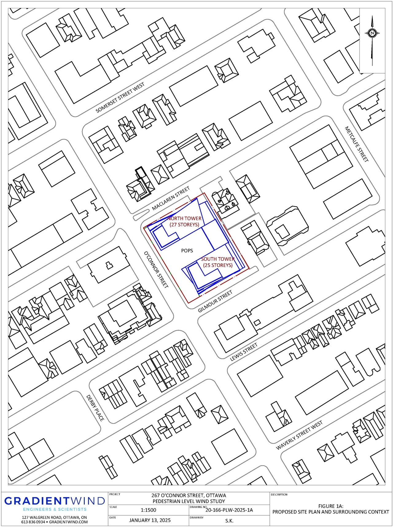 Construction site plan for project from page 60 of the file '2025-02-24 - Design Brief Appendix - D01-01-20-0019 & D02-02-20-0101'