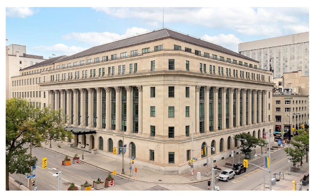 Rendering of building from page 16 of the file '2025-02-24 - Design Brief - D01-01-20-0019 & D02-02-20-0101'