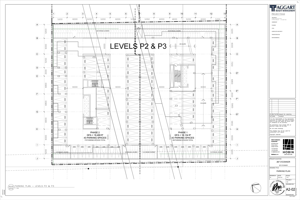 Construction site plan for project from page 4 of the file '2020-10-23 - Site Plan and Floor Plans - D01-01-20-0019'
