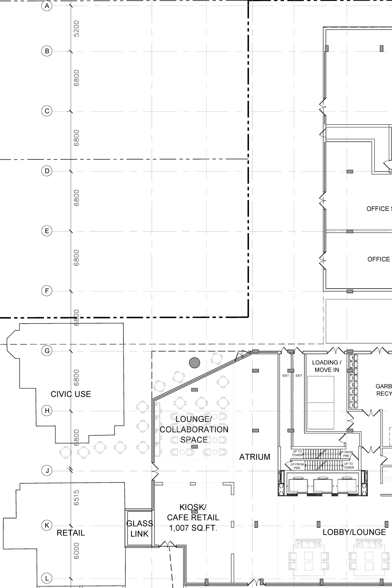 Floor plan for project from page 1 of the file '2021-09-08 - Floor Plan Ground Level Plan - D01-01-21-0015'
