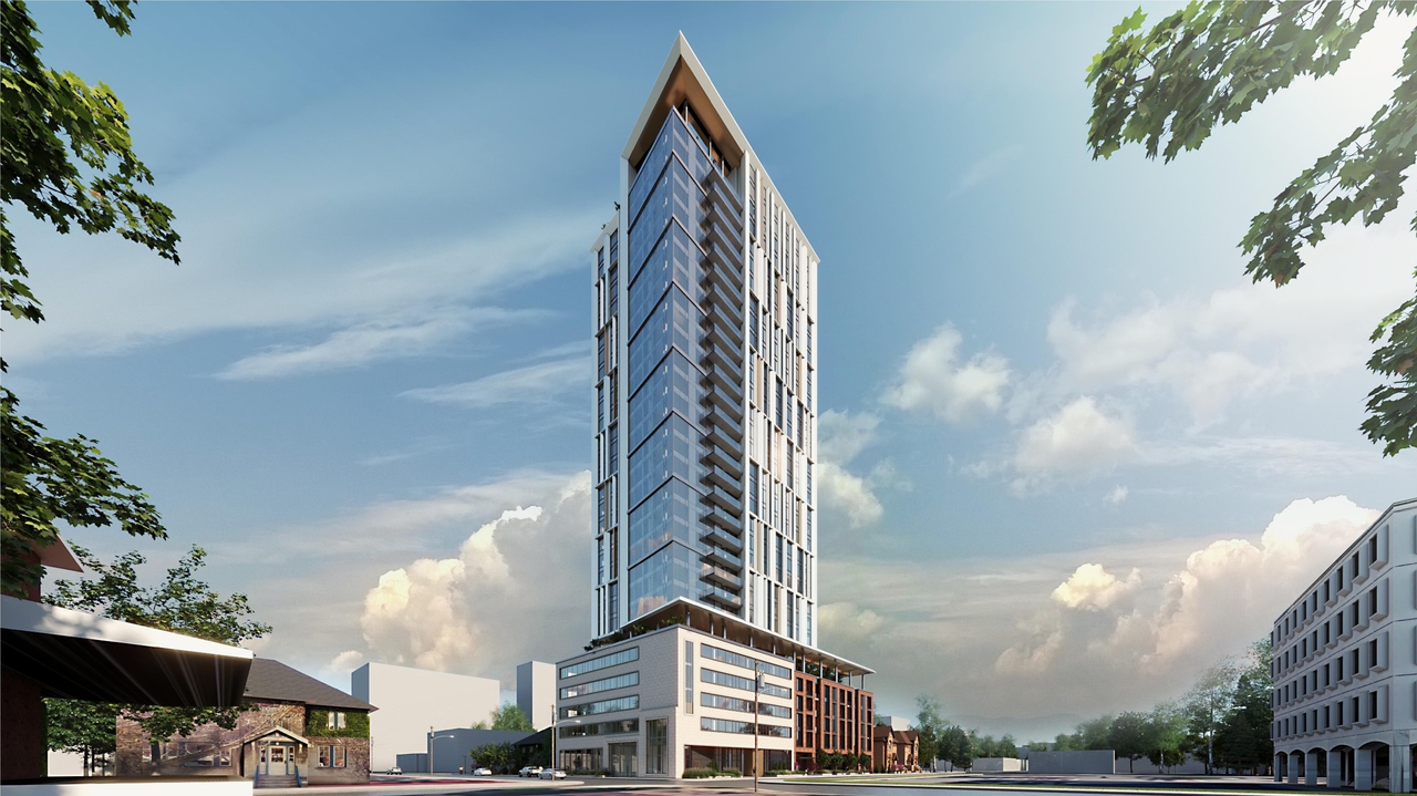 Rendering of building from page 2 of the file '2023-03-20 - Rendered Views - D01-01-21-0015'