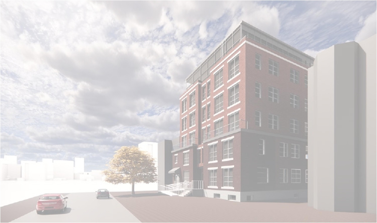 Rendering of building from page 1 of the file '2021-12-24 - UDRP Package - D01-01-21-0016'