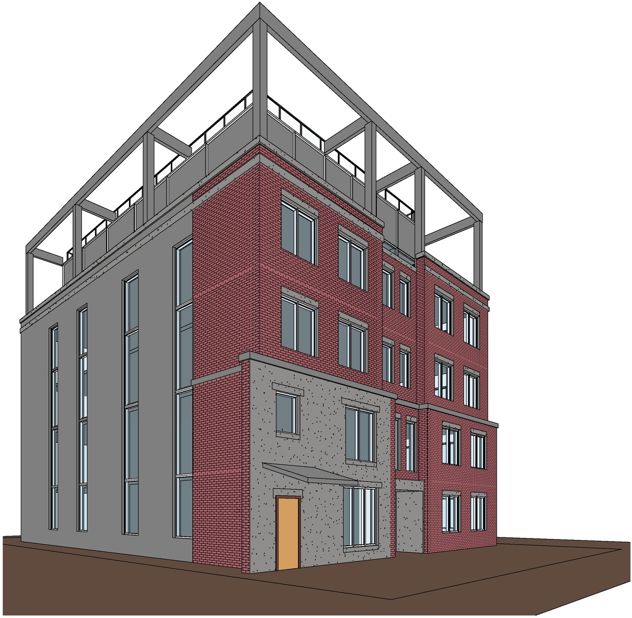 Rendering of building from page 17 of the file '2021-12-24 - UDRP Package - D01-01-21-0016'