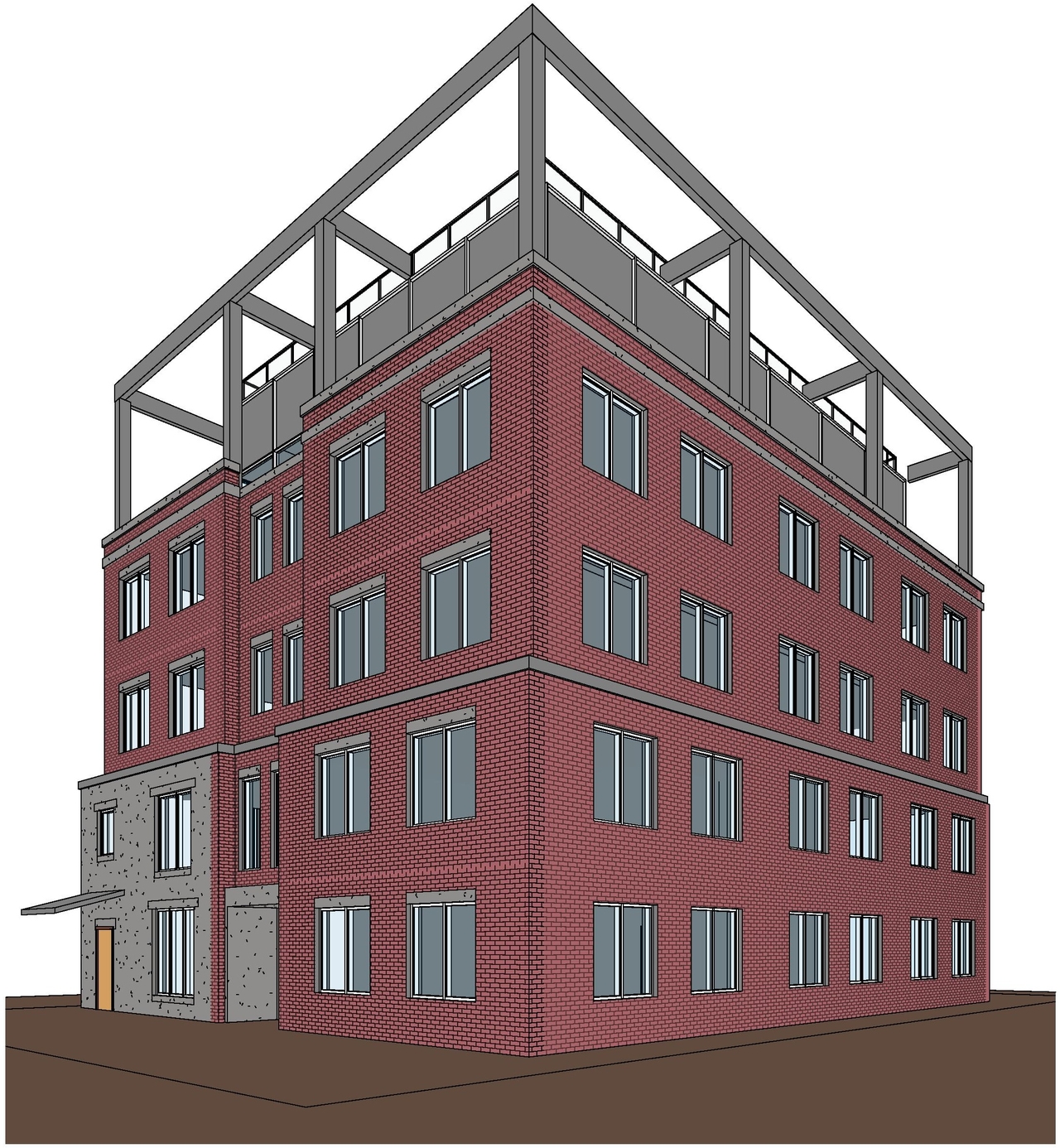 Rendering of building from page 17 of the file '2021-12-24 - UDRP Package - D01-01-21-0016'