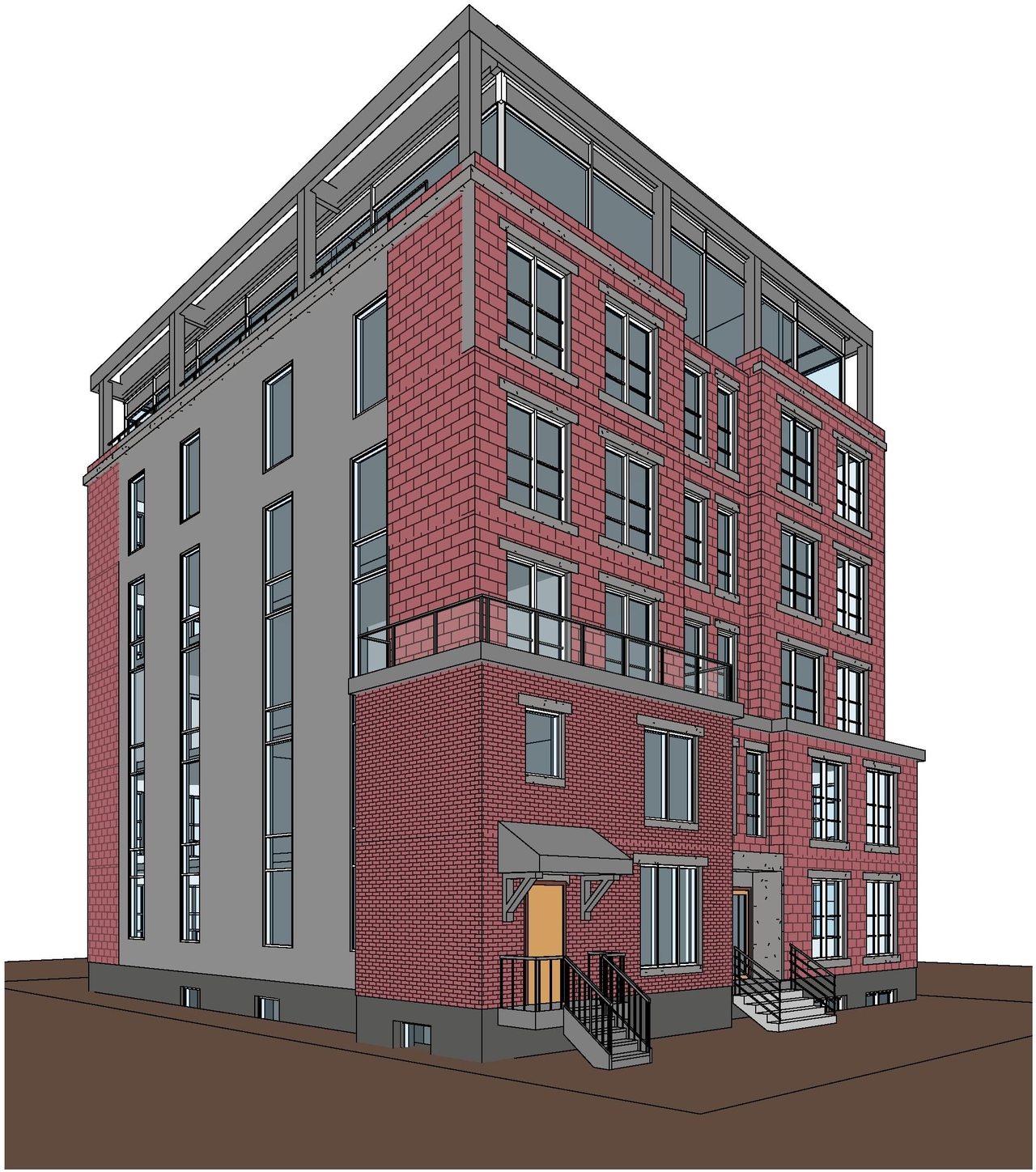 Rendering of building from page 18 of the file '2021-12-24 - UDRP Package - D01-01-21-0016'