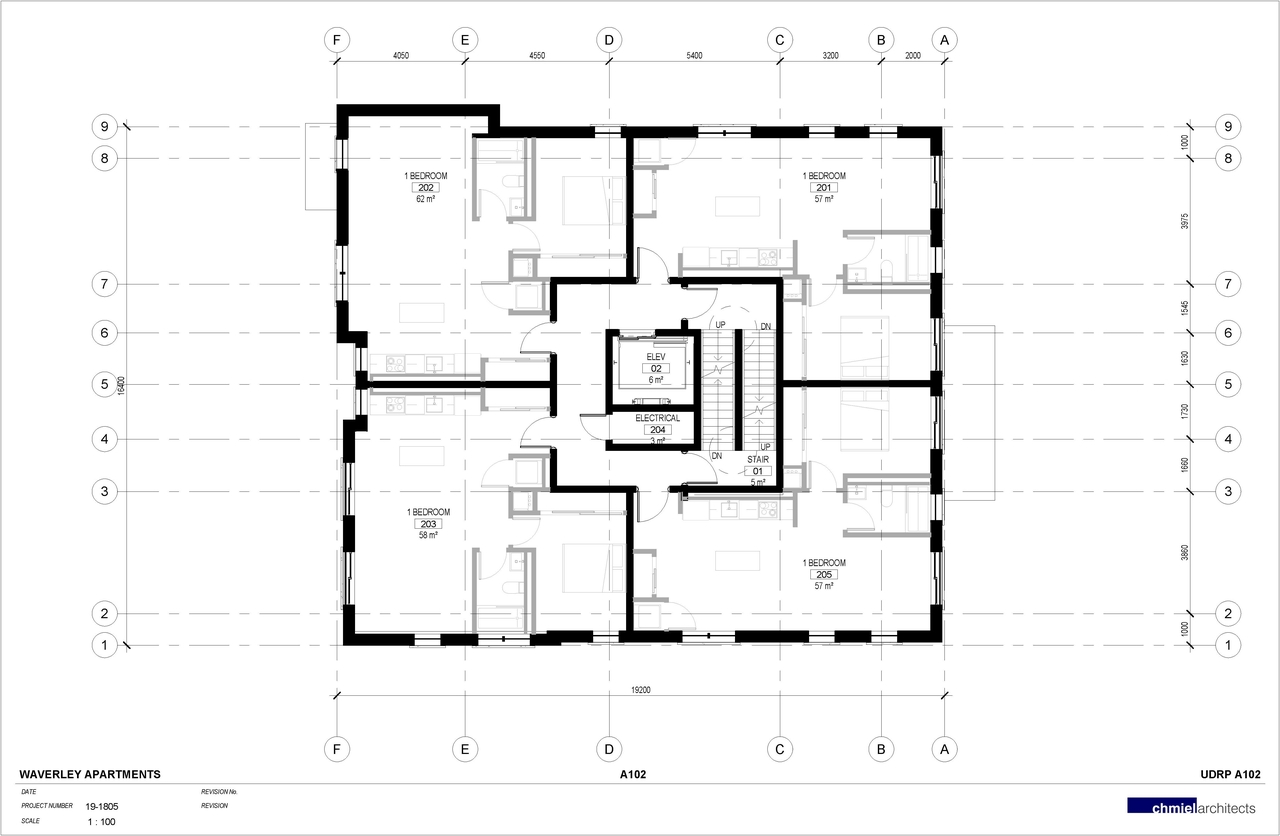 Floor plan for project from page 3 of the file '2021-09-15 - Floor Plans and Building Elevations - D01-01-21-0016'