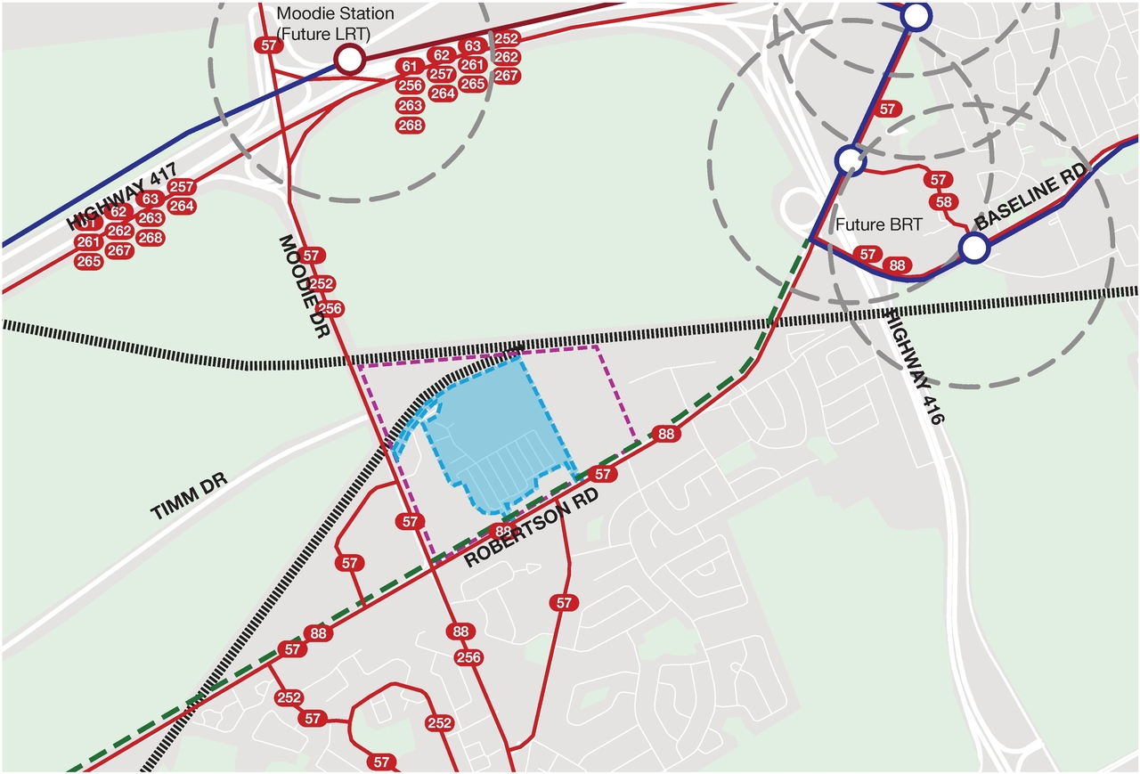 Construction site plan for project from page 11 of the file '2021-11-24 - Applicant UDRP Presentation - D01-01-21-0021'