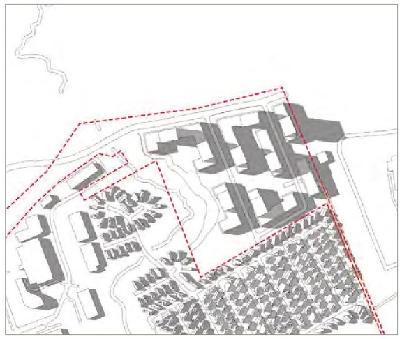 Construction site plan for project from page 32 of the file '2021-11-24 - Applicant UDRP Presentation - D01-01-21-0021'