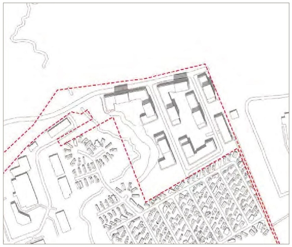 Construction site plan for project from page 32 of the file '2021-11-24 - Applicant UDRP Presentation - D01-01-21-0021'