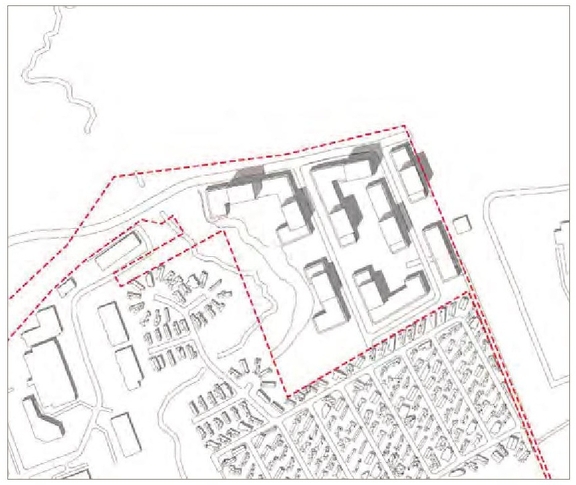 Construction site plan for project from page 32 of the file '2021-11-24 - Applicant UDRP Presentation - D01-01-21-0021'