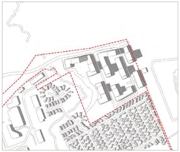 Construction site plan for project from page 32 of the file '2021-11-24 - Applicant UDRP Presentation - D01-01-21-0021'
