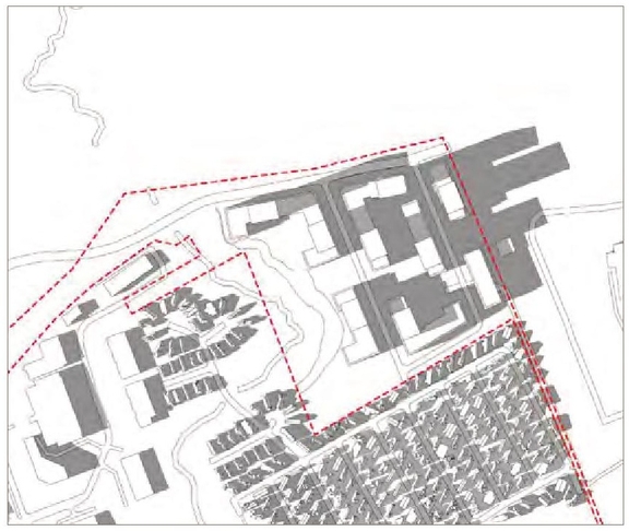 Construction site plan for project from page 33 of the file '2021-11-24 - Applicant UDRP Presentation - D01-01-21-0021'