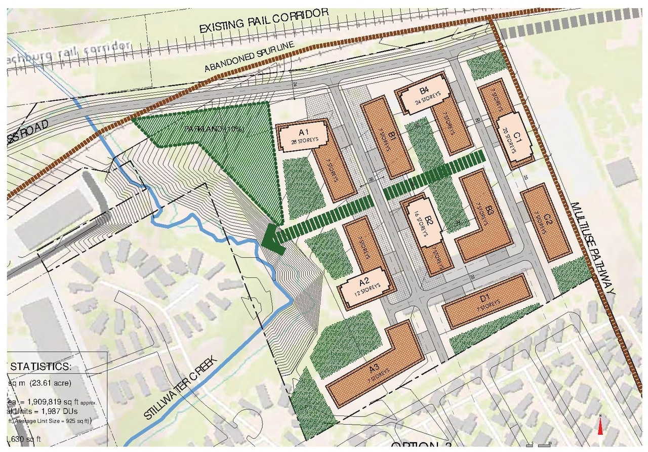 Construction site plan for project from page 35 of the file '2021-11-24 - Applicant UDRP Presentation - D01-01-21-0021'
