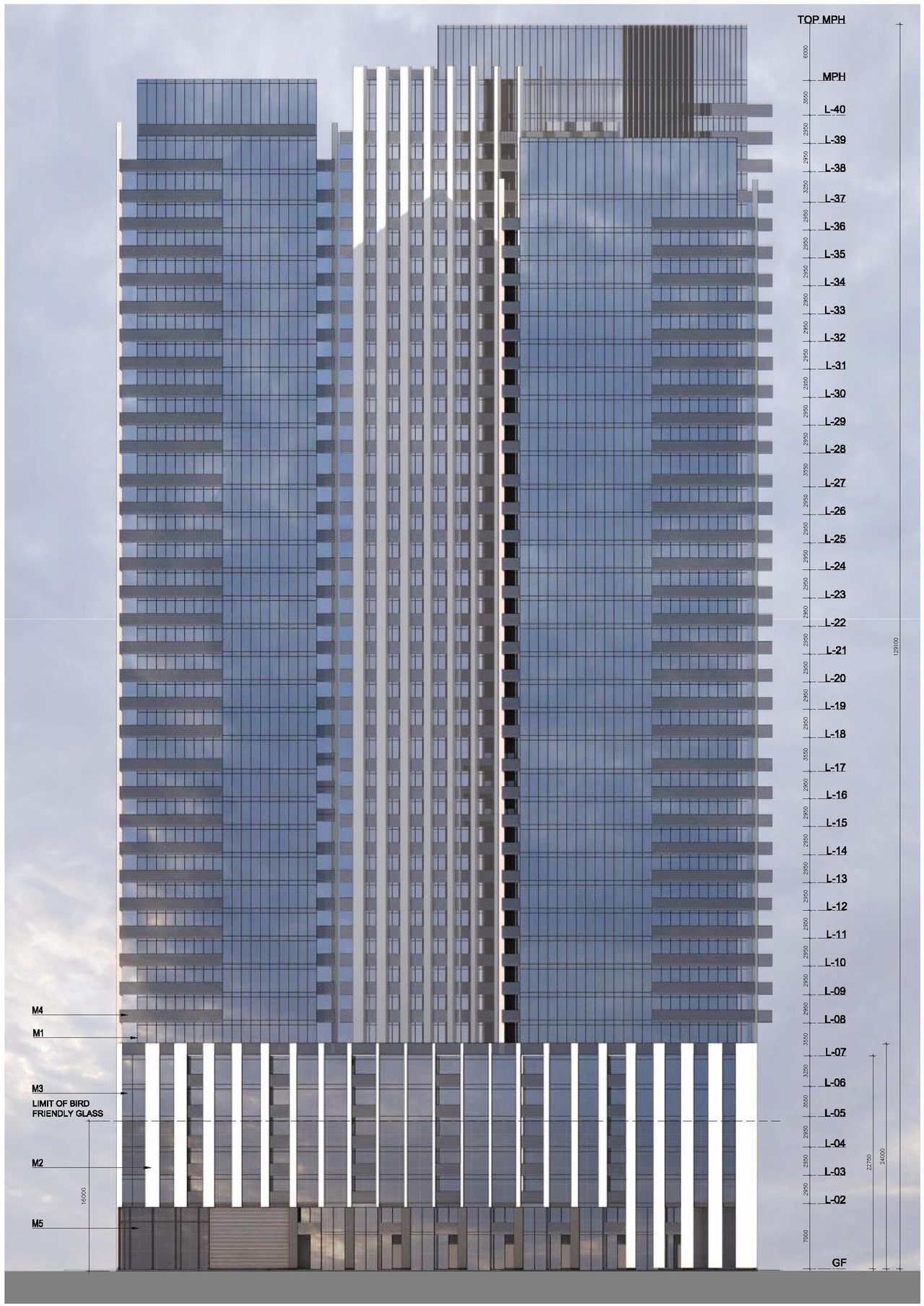 Rendering of building from page 44 of the file '2022-03-30 - UDRP Presentation - D01-01-22-0001'