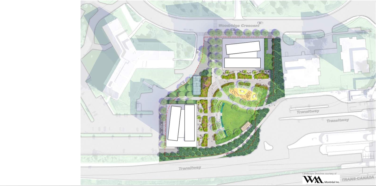 Construction site plan for project from page 12 of the file '2023-12-21 - Urban Design Review Drawing Package - D01-01-22-0004'