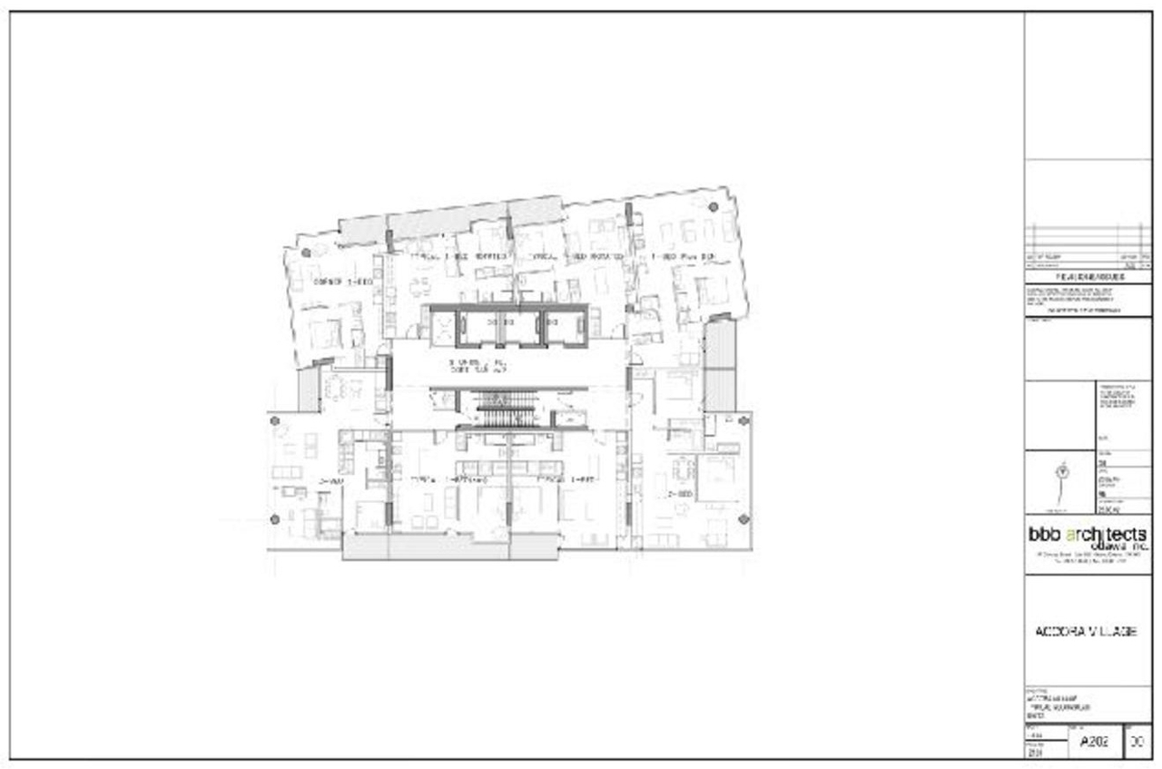 Floor plan for project from page 6 of the file '2022-12-02 - Drawings and Design Studies - D01-01-22-0004'