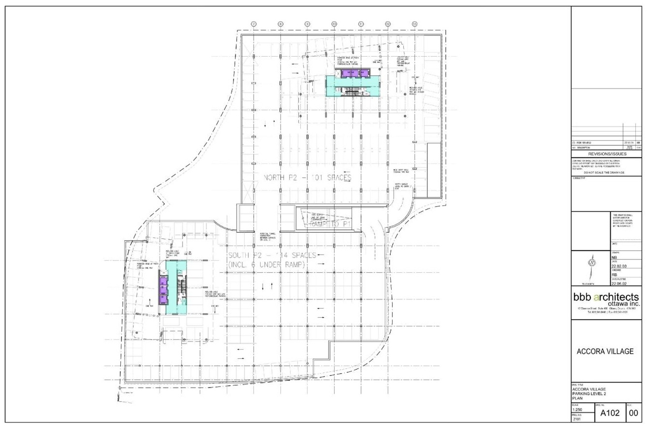 Construction site plan for project from page 6 of the file '2022-12-02 - Drawings and Design Studies - D01-01-22-0004'