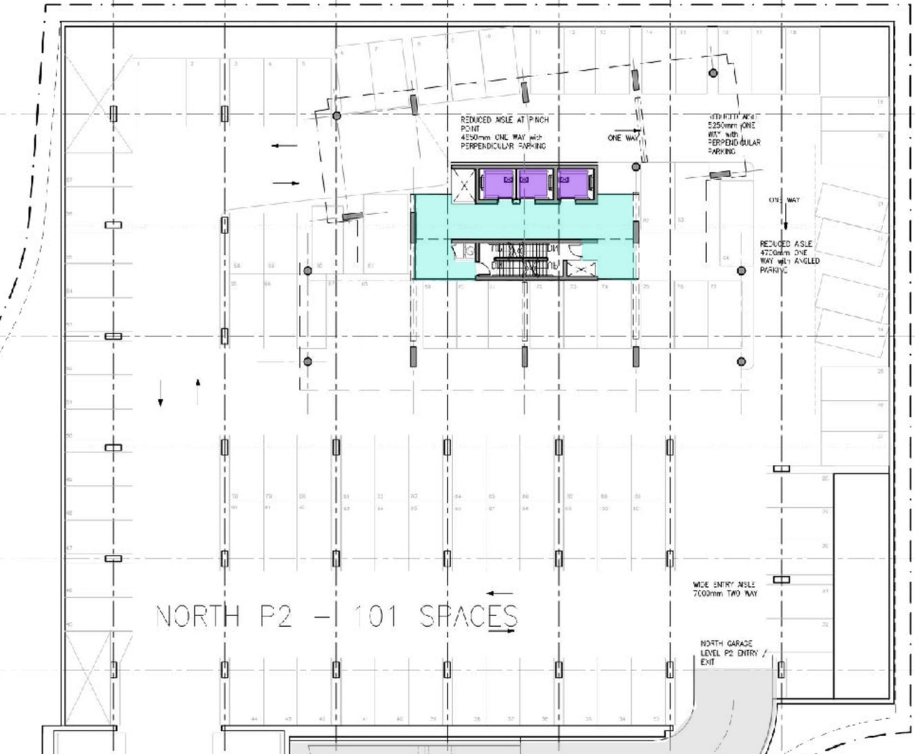 Construction site plan for project from page 10 of the file '2022-12-02 - Drawings and Design Studies - D01-01-22-0004'