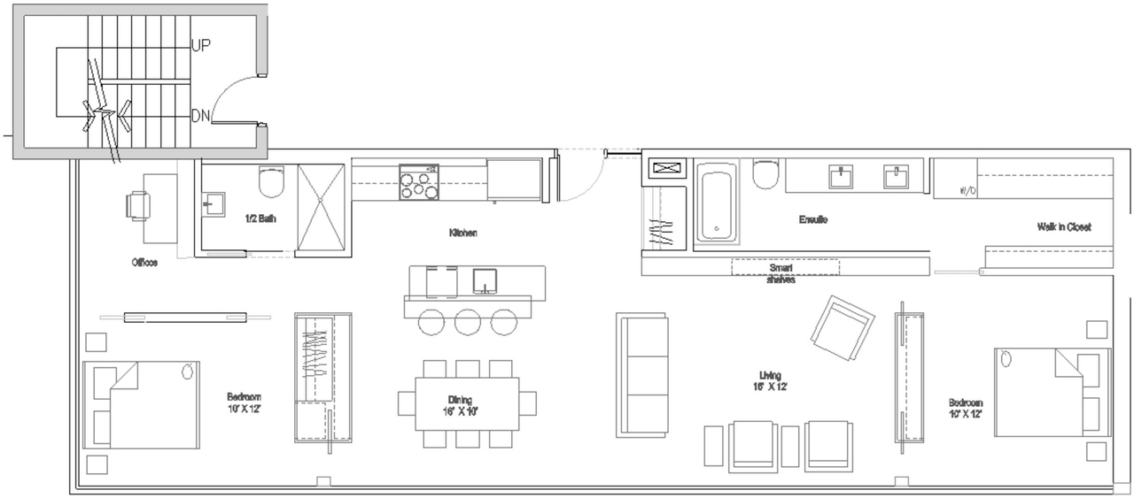 Floor plan for project from page 15 of the file '2022-12-02 - Drawings and Design Studies - D01-01-22-0004'