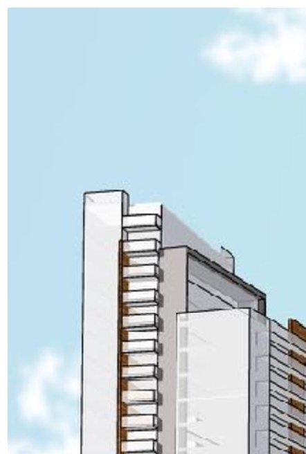 Rendering of building from page 18 of the file '2022-12-02 - Drawings and Design Studies - D01-01-22-0004'