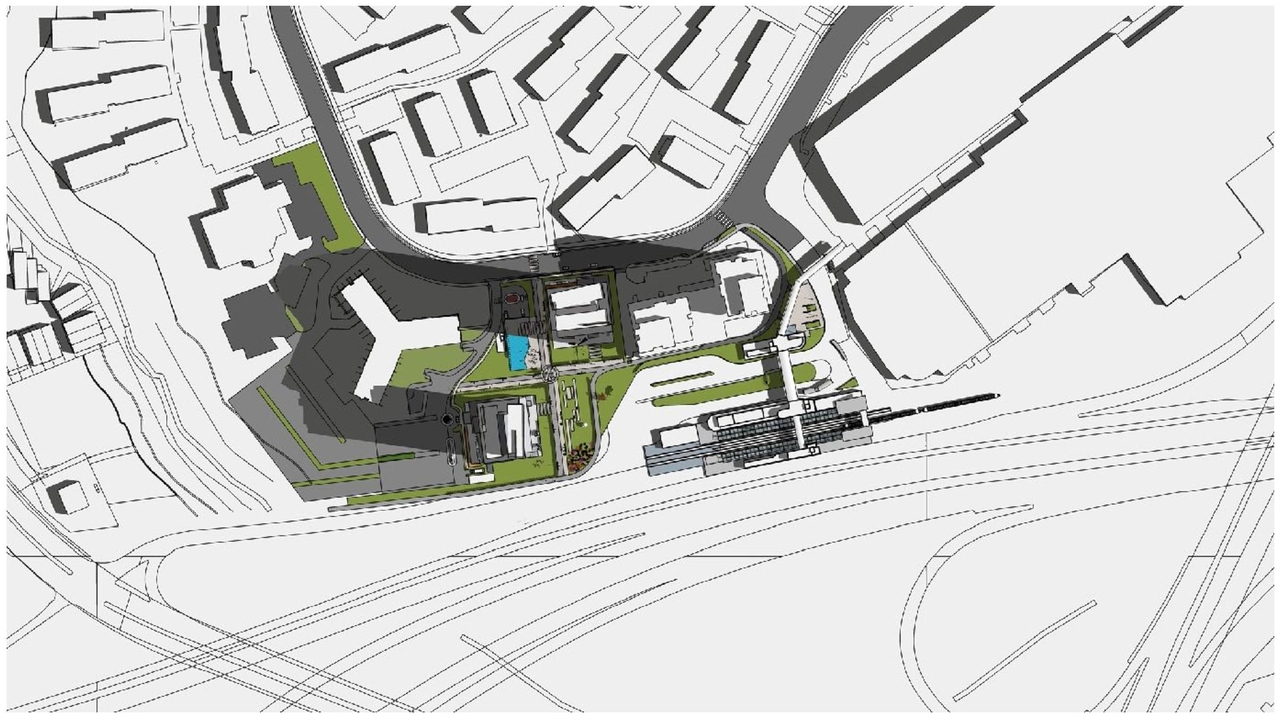 Construction site plan for project from page 39 of the file '2022-12-02 - Drawings and Design Studies - D01-01-22-0004'