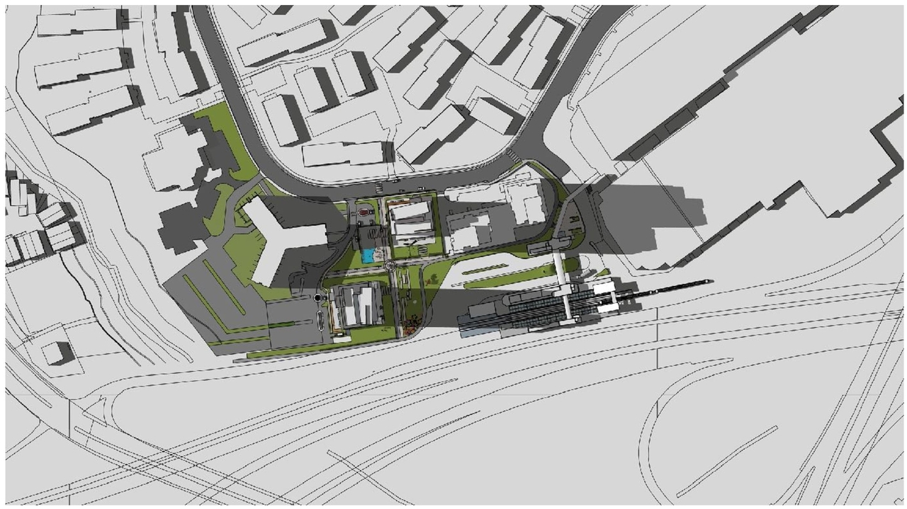 Construction site plan for project from page 41 of the file '2022-12-02 - Drawings and Design Studies - D01-01-22-0004'