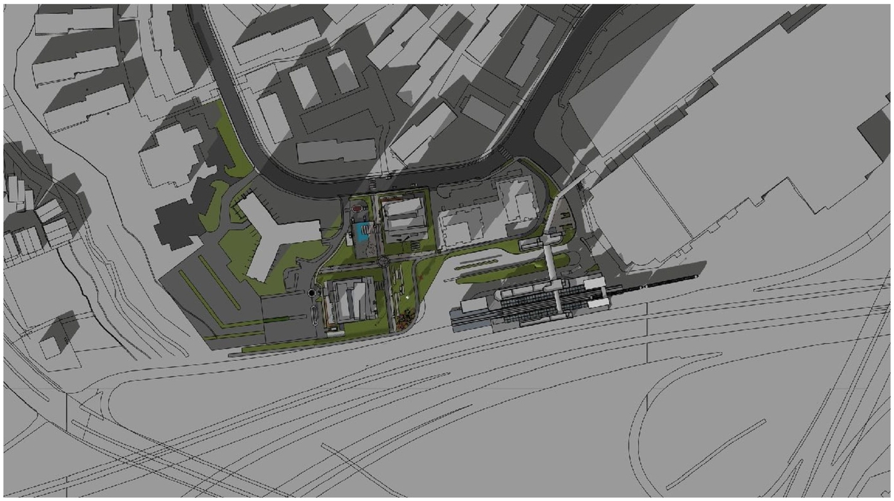 Construction site plan for project from page 44 of the file '2022-12-02 - Drawings and Design Studies - D01-01-22-0004'