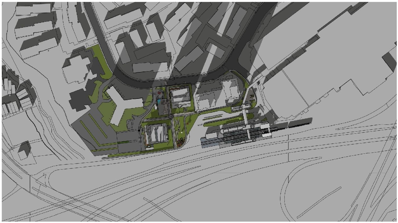 Construction site plan for project from page 44 of the file '2022-12-02 - Drawings and Design Studies - D01-01-22-0004'
