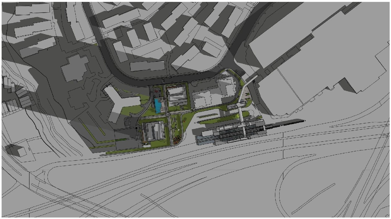Construction site plan for project from page 46 of the file '2022-12-02 - Drawings and Design Studies - D01-01-22-0004'