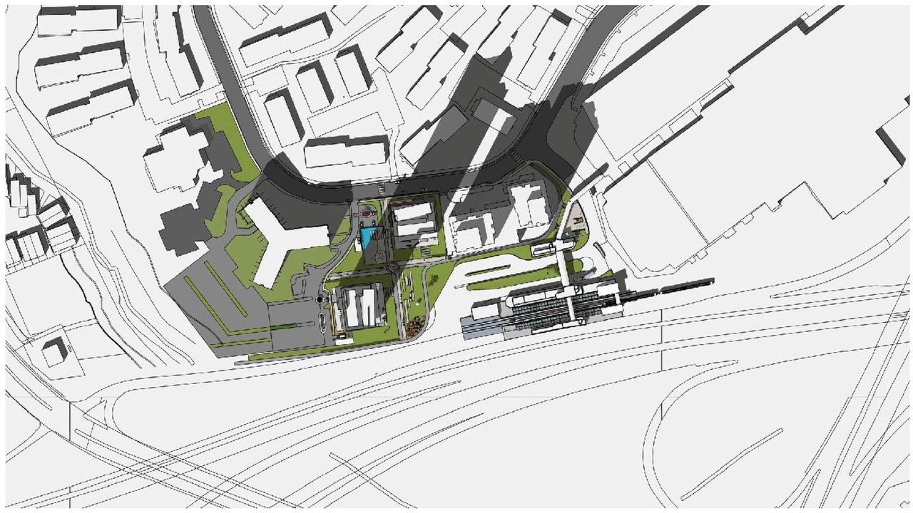 Construction site plan for project from page 47 of the file '2022-12-02 - Drawings and Design Studies - D01-01-22-0004'