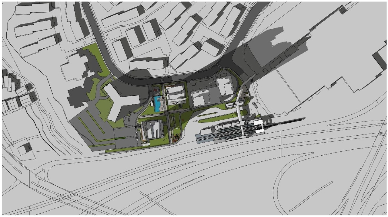 Construction site plan for project from page 48 of the file '2022-12-02 - Drawings and Design Studies - D01-01-22-0004'