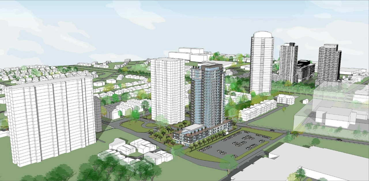 Rendering of building from page 3 of the file '2023-06-27 - Perspectives - D01-01-22-0012'