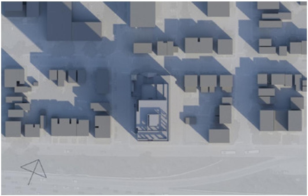 Construction site plan for project from page 49 of the file '2023-09-18 - Architectural Design Brief - D01-01-23-0004'