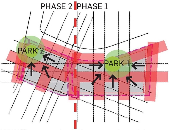 Construction site plan for project from page 13 of the file '2023-11-24 - Design Brief - D01-01-23-0005'