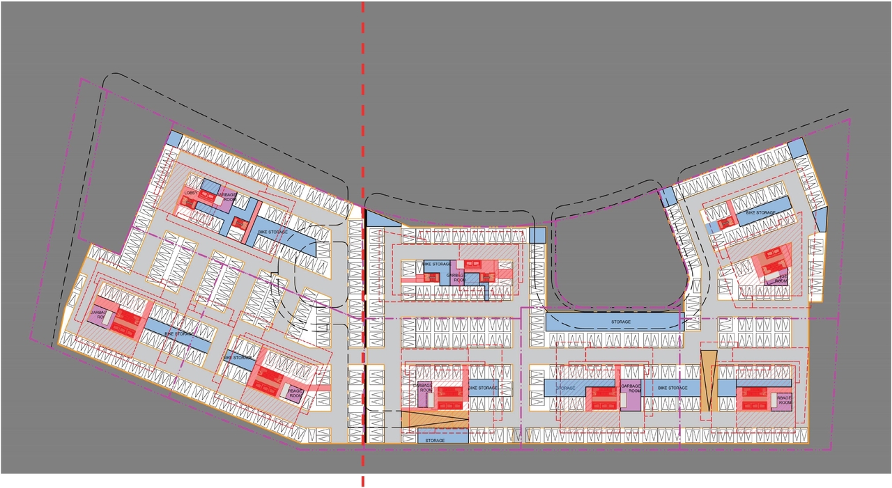Construction site plan for project from page 30 of the file '2023-11-24 - Design Brief - D01-01-23-0005'