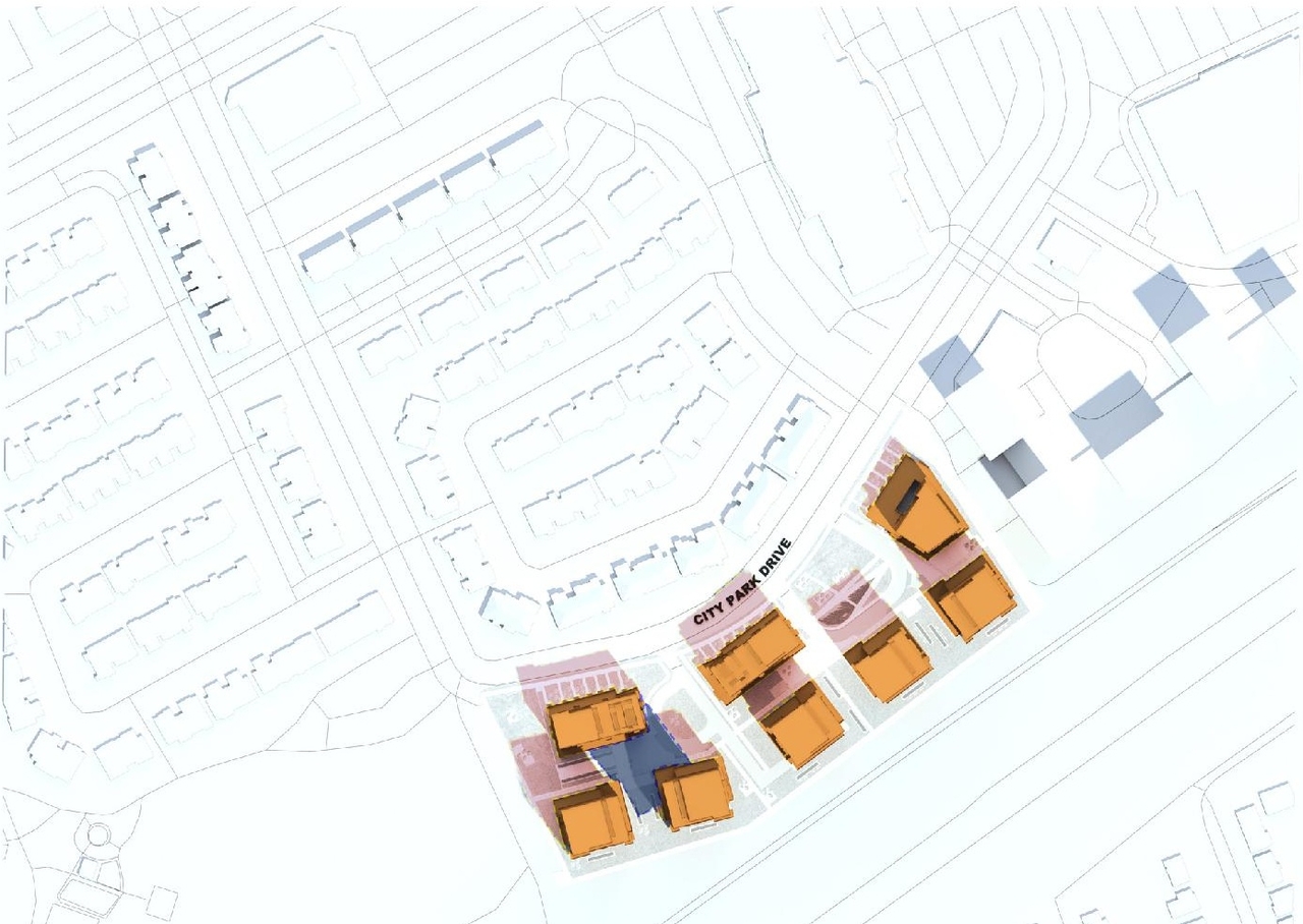 Construction site plan for project from page 53 of the file '2023-11-24 - Design Brief - D01-01-23-0005'