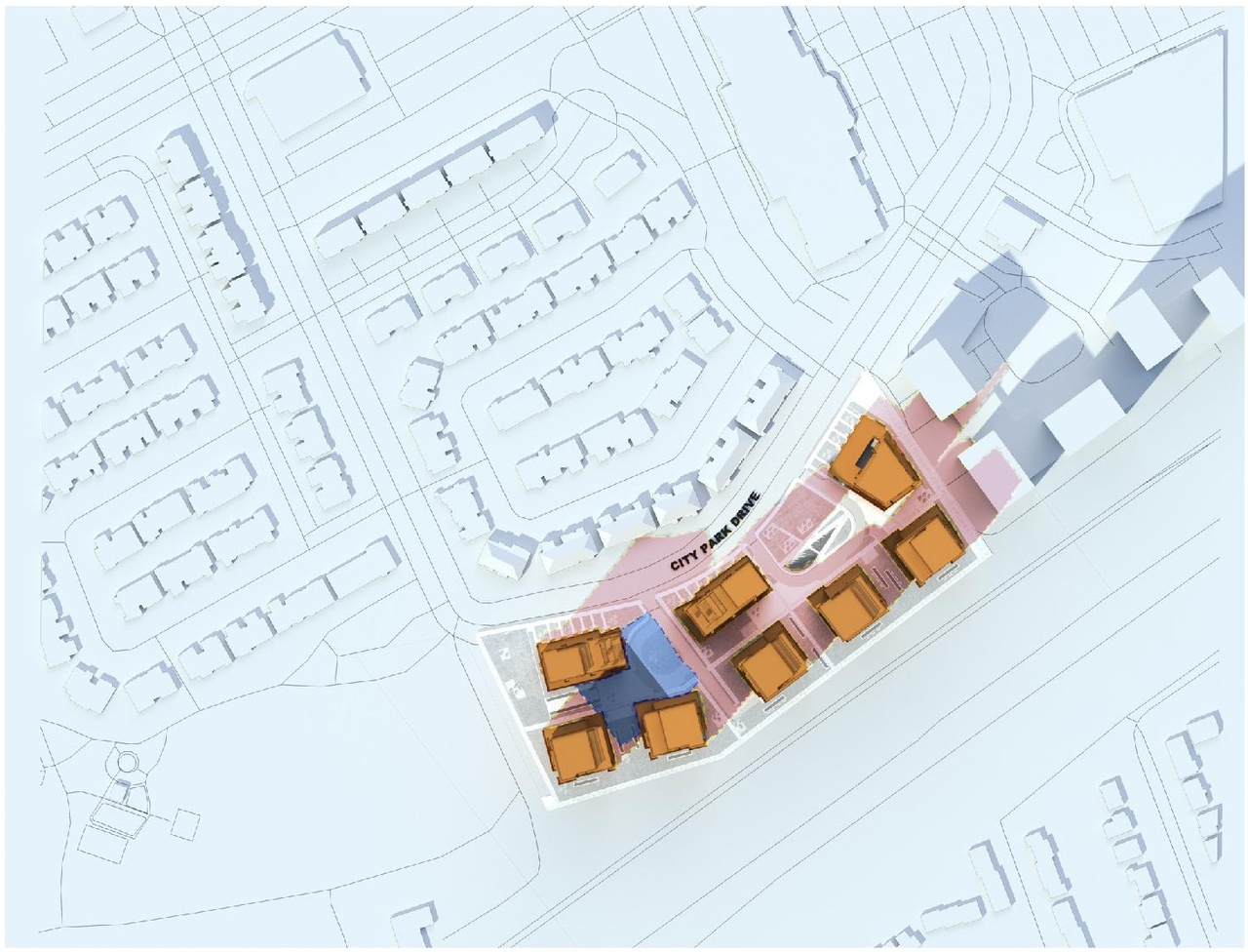 Construction site plan for project from page 57 of the file '2023-11-24 - Design Brief - D01-01-23-0005'