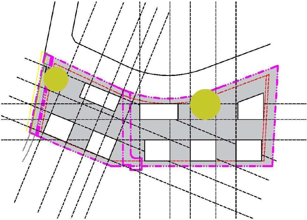 Construction site plan for project from page 16 of the file '2023-06-20 - City Park revised design brief - D01-01-23-0005'