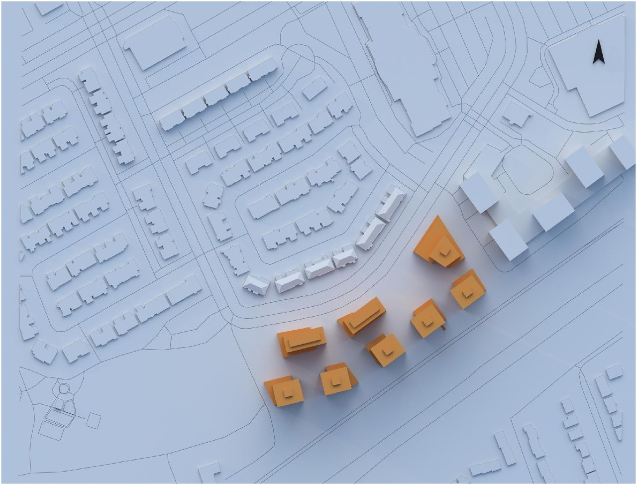 Construction site plan for project from page 37 of the file '2023-06-20 - City Park revised design brief - D01-01-23-0005'