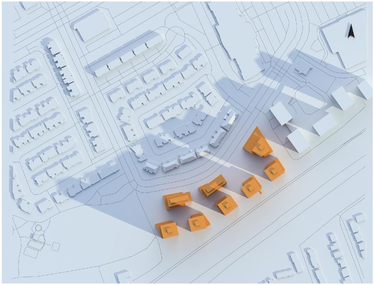 Construction site plan for project from page 38 of the file '2023-06-20 - City Park revised design brief - D01-01-23-0005'