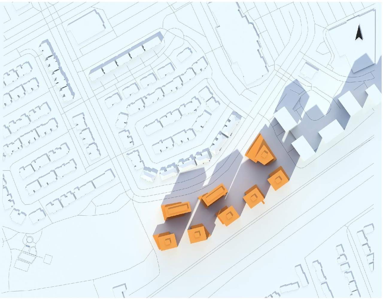 Construction site plan for project from page 39 of the file '2023-06-20 - City Park revised design brief - D01-01-23-0005'